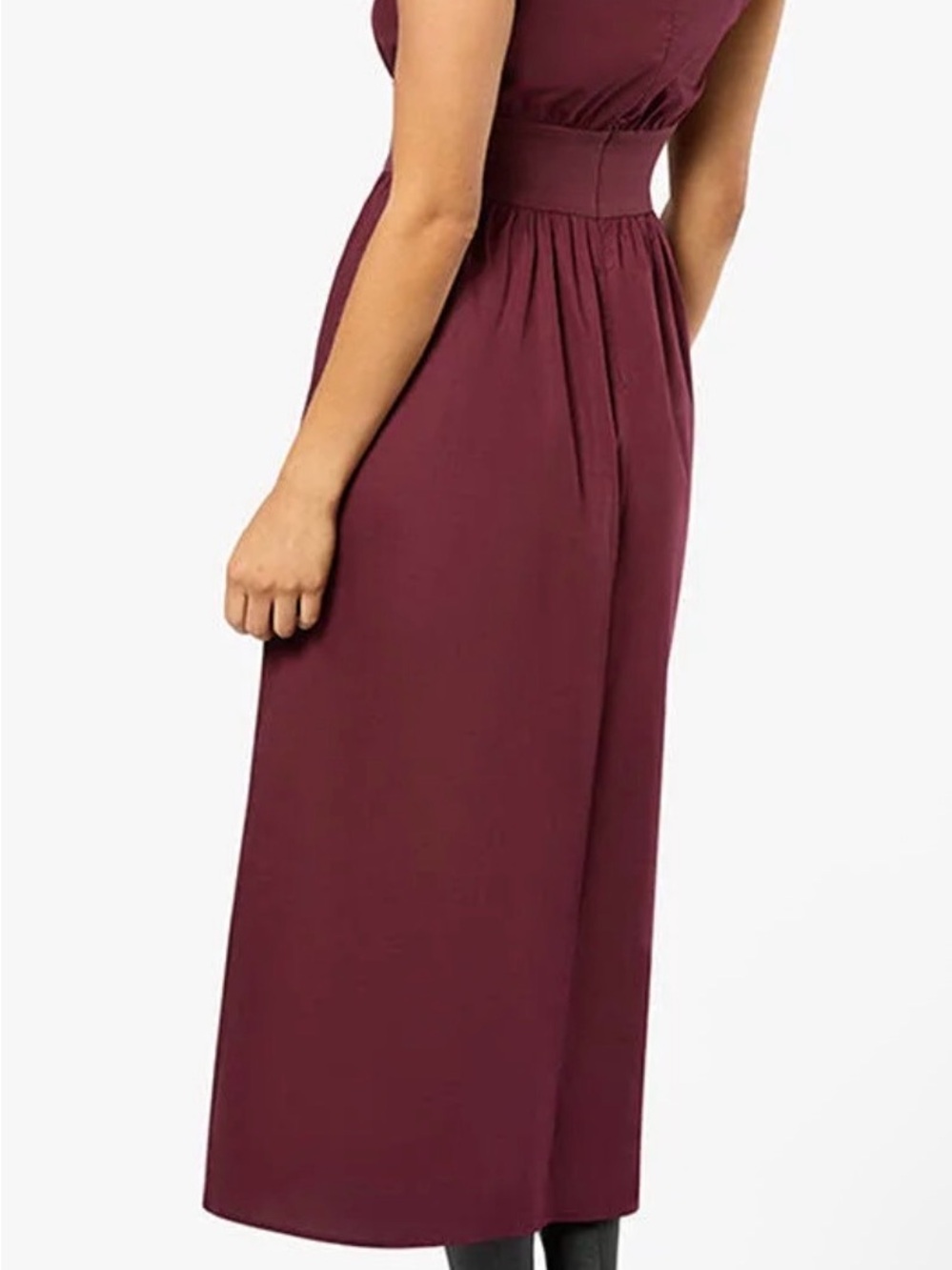 WeWoreWhat Burgundy Sleeveless Maxi Dress - Picture 2 of 5